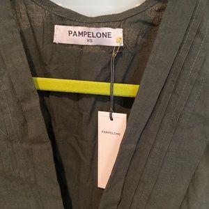 Pampelone Sienna Dress, XS NWT $178 Dark Green